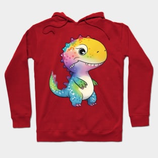 Cute Rex Polkadot Hoodie